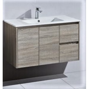 WH05-P2 PVC 900 Wall Hung Vanity Cabinet Only